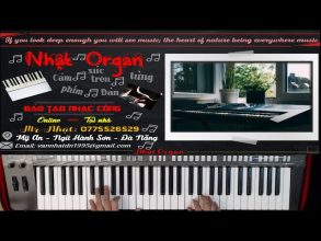 Hướng dẫn đệm hát và solo nốt bài Jingle Bell (mùa giáng sinh) – Nhật Organ